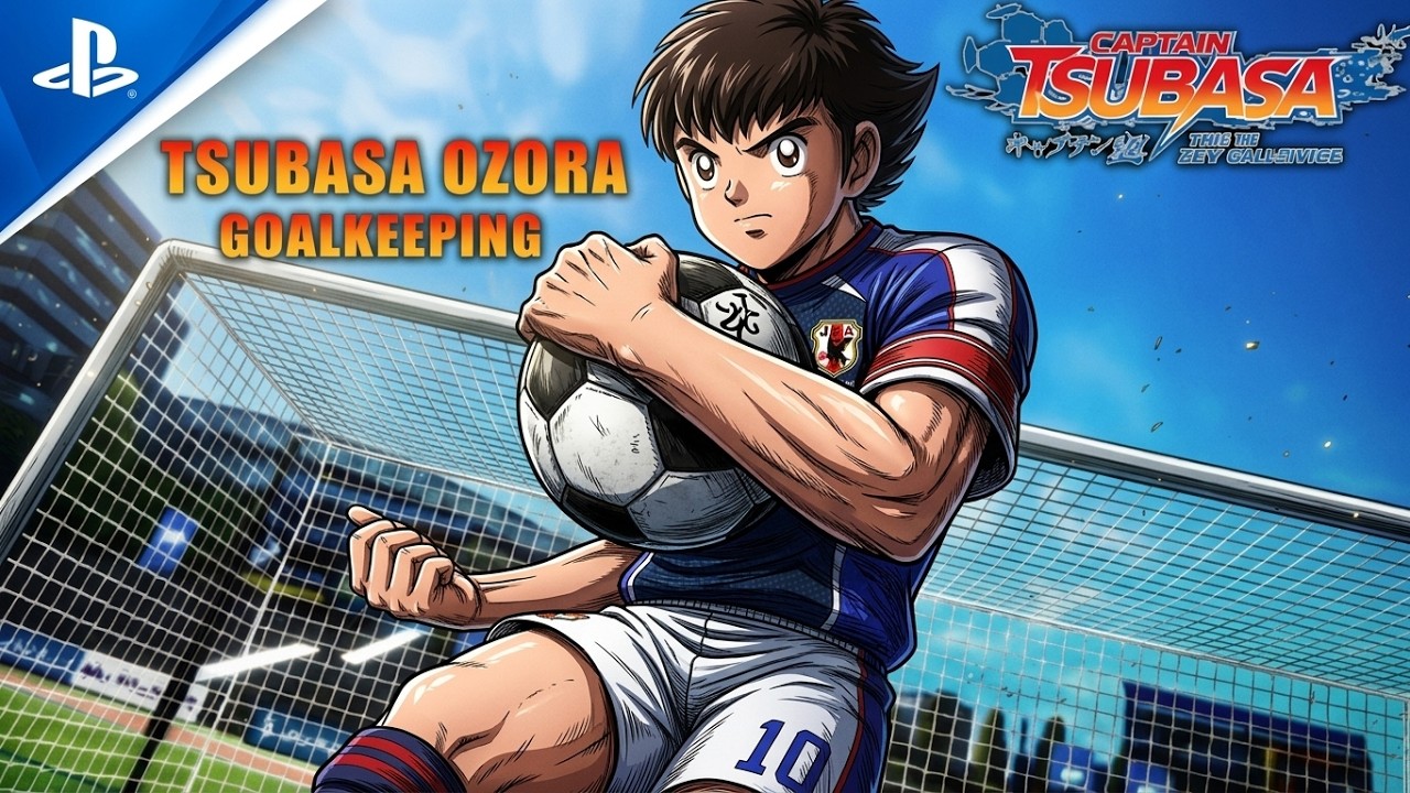 Captian Tsubasa Rise of New Champions - Tsubasa learns goalkeeping
