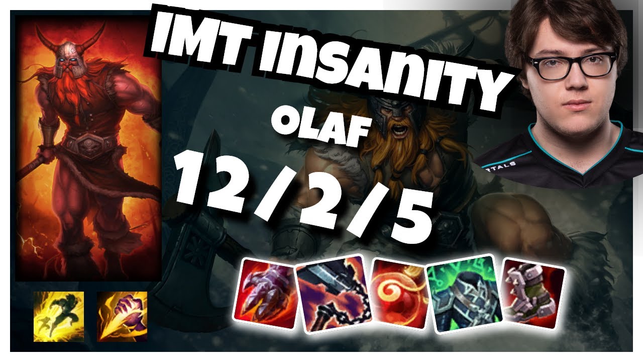 Olaf vs Yone IMT Insanity JUNGLE (12/2/5) - v11.1