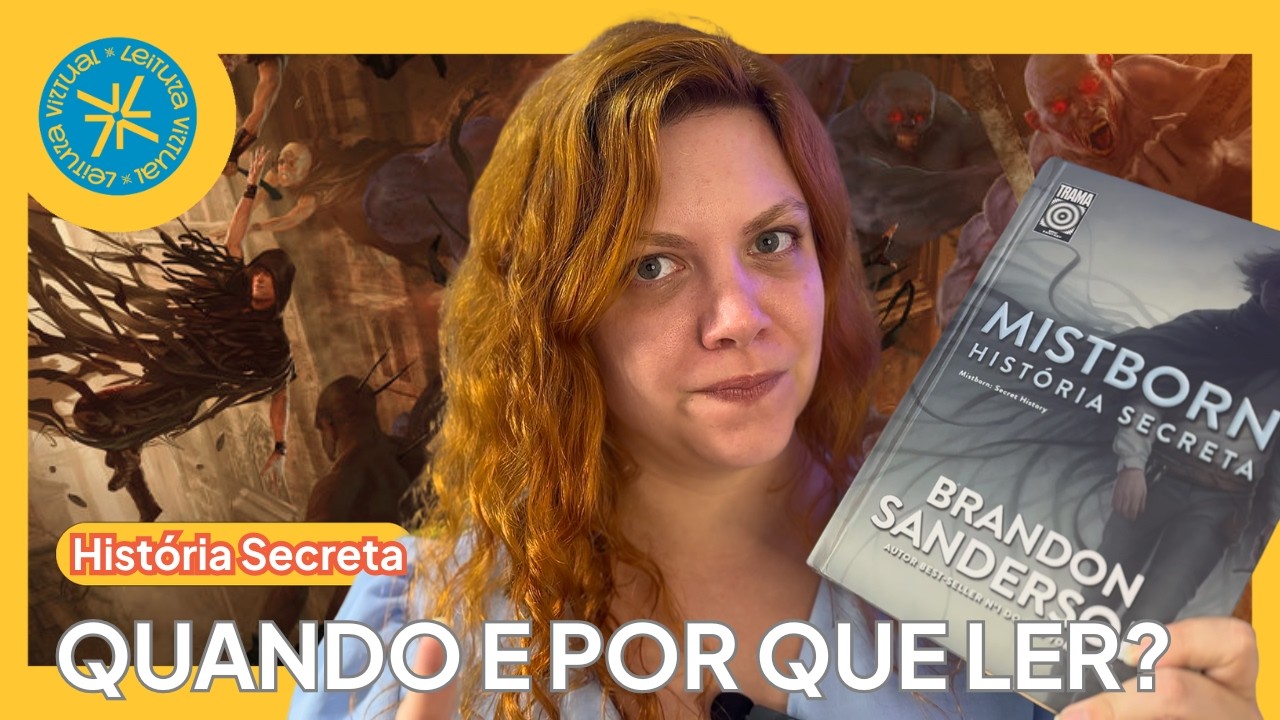 NÃO LEIA HISTÓRIA SECRETA ANTES DE VER ESSE VÍDEO | Misborn - Brandon Sanderson