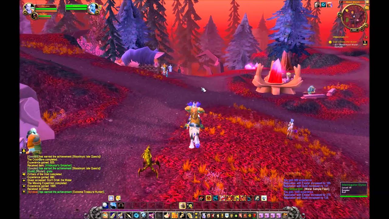 Let's Play World of Warcraft Draenei Hunter part 28