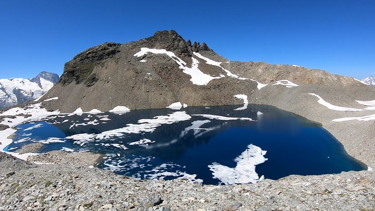 Vallon du Clou, Le Monal, Lac Noir, Lac Blanc, Lacs Verdet, Randonnée, Chenal, Tarentaise, Savoie