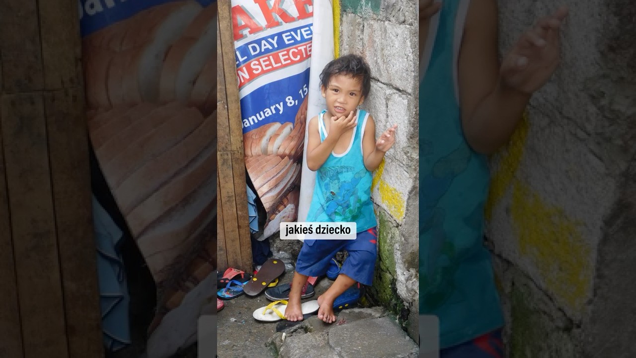 Życie w slumsach Filipin &ndash; setki dzieci i jedna izba #Filipiny #Slumsy #Ub&oacute;stwo