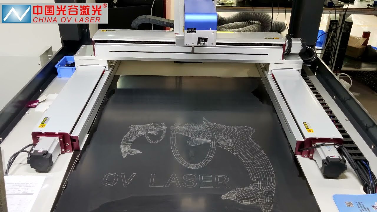 Enclosed 600X600mm Metal Engraving Large Format Fiber Laser Marking Machine