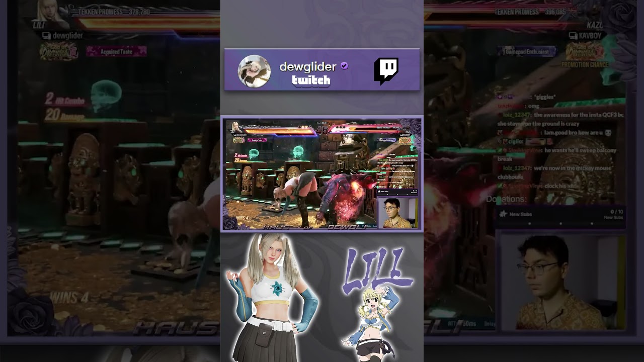 Lili's Pressure is Ridiculous #lili #tekken8 #gaming #clutch #twitch #ranked #tekken #fgc #clips