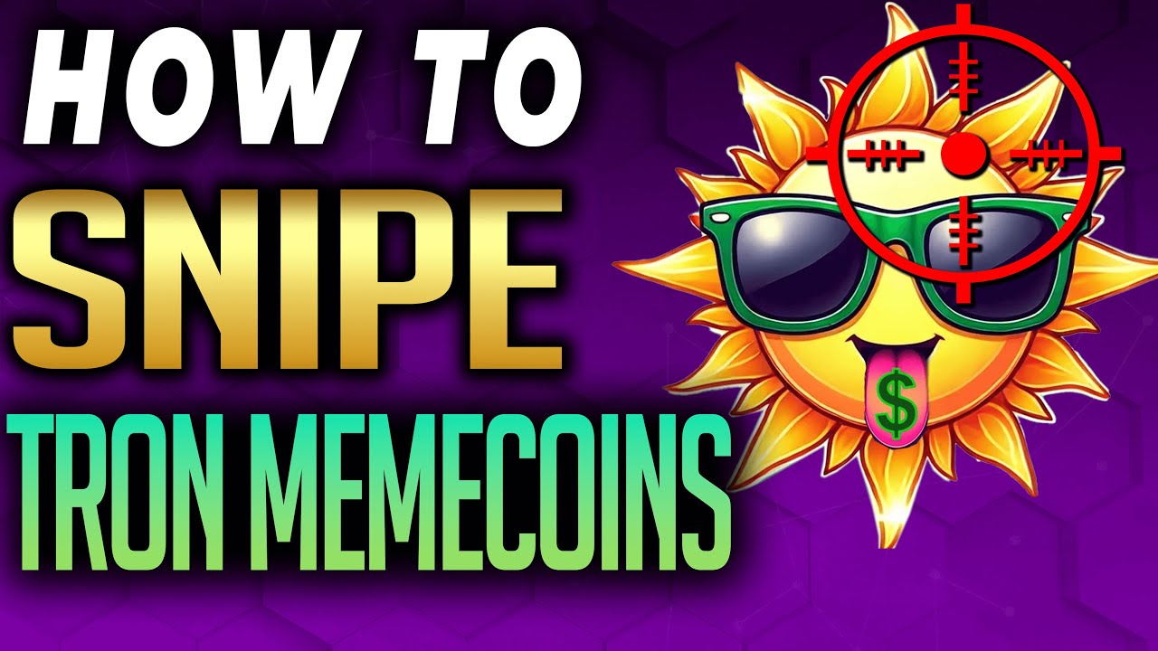 SNIPE MEMECOINS On Tron With BullX Best Tron Bot for sun pump Tutorial