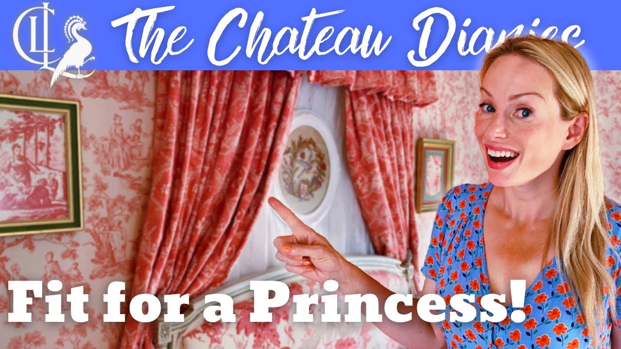 Using VINTAGE fabrics to create the PERFECT CHATEAU BEDROOM!