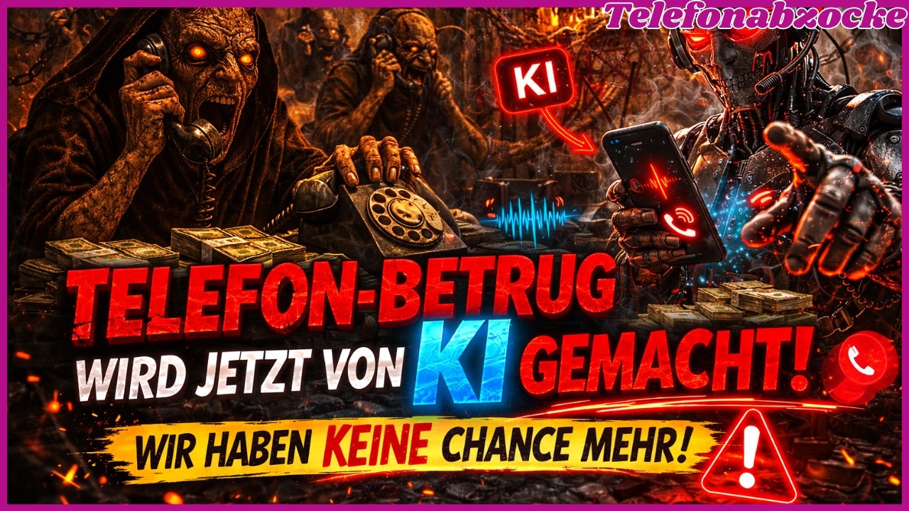 Neue KI-Betrüger? Telefonbetrug wird plötzlich noch perfider 😳🤖📞 - Callcenter Scamanruf
