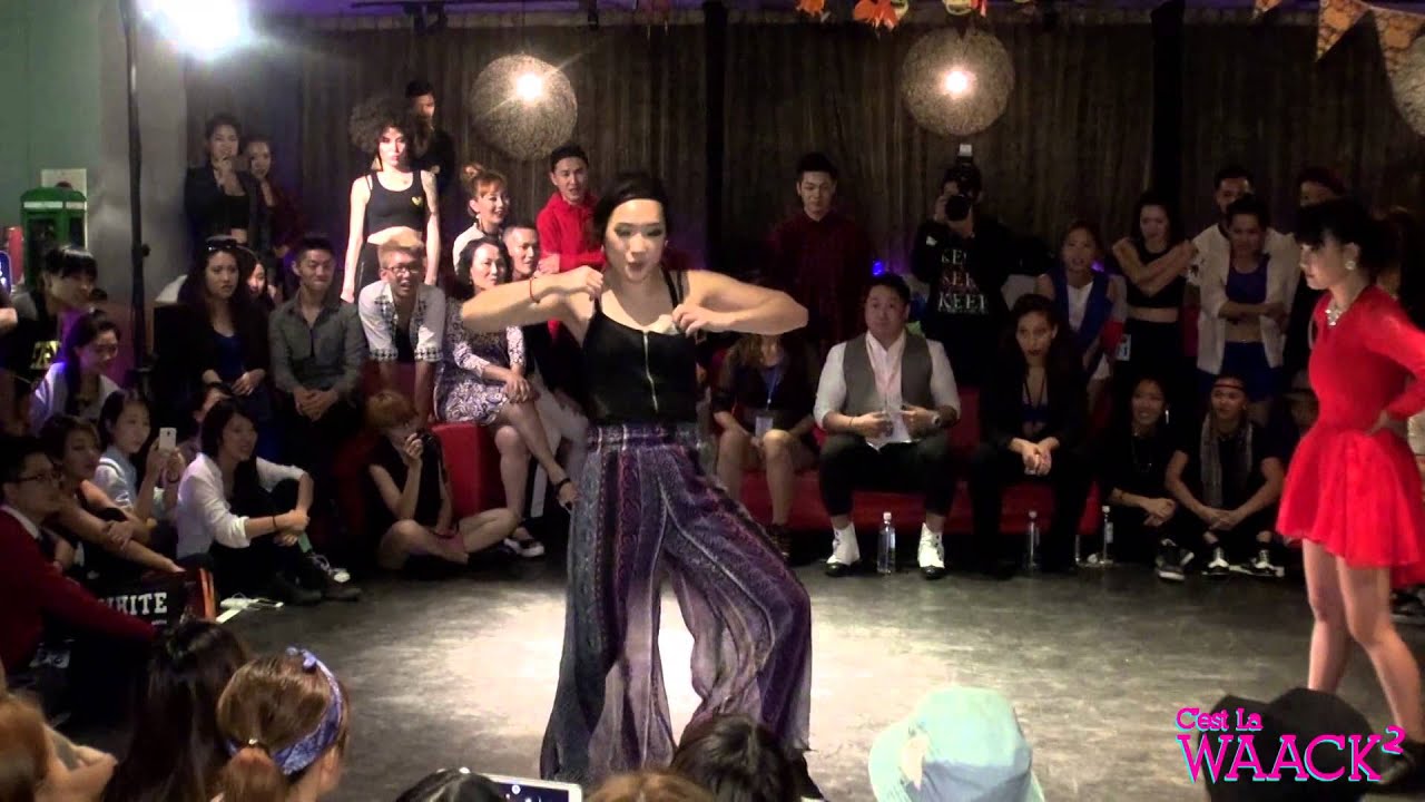 Waacking Battle Best16 7 Lip J vs Ibuki | 20141026 C'est La WAACK Vol.2