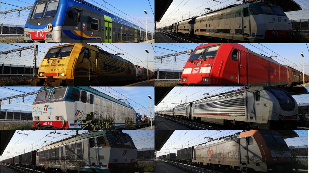 Treni estivi di ogni tipo... ad Anzola Emilia!!! [Merci, Marce Parallele, Invii, Doppie]