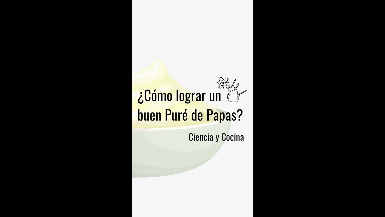 Pur&eacute; de papas. Mis Tips y consejos #shorts #cienciaycocina