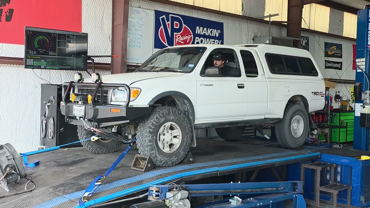 Tacoma Dyno pull #1 - Supercharger stock tune