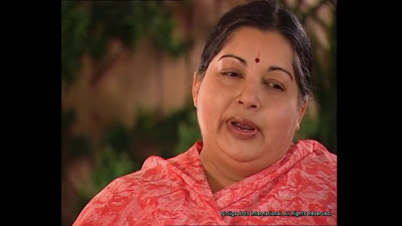 Jayalalitha speaks about her family