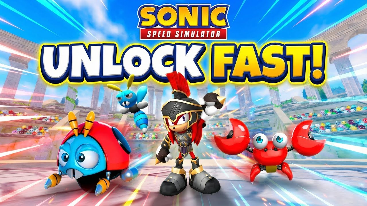 Unlock Gladiator Knuckles FAST! (Sonic Speed Simulator)