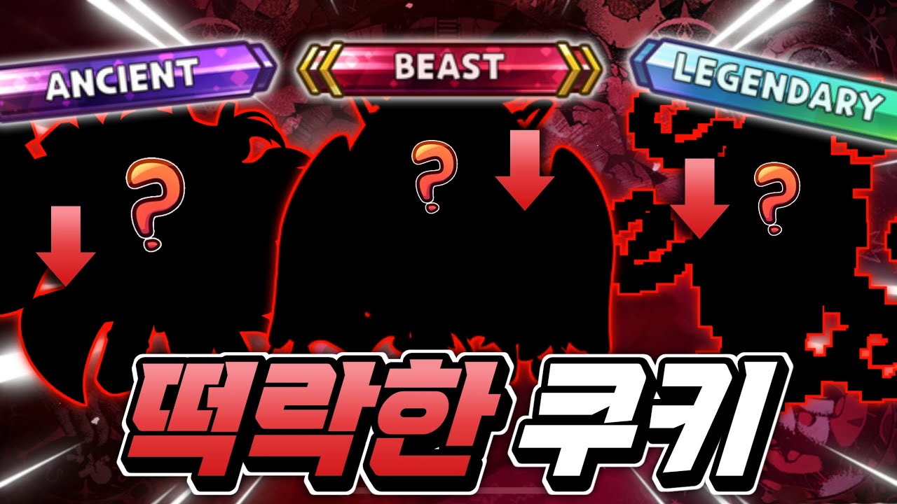 쿠키티어 서열정리 