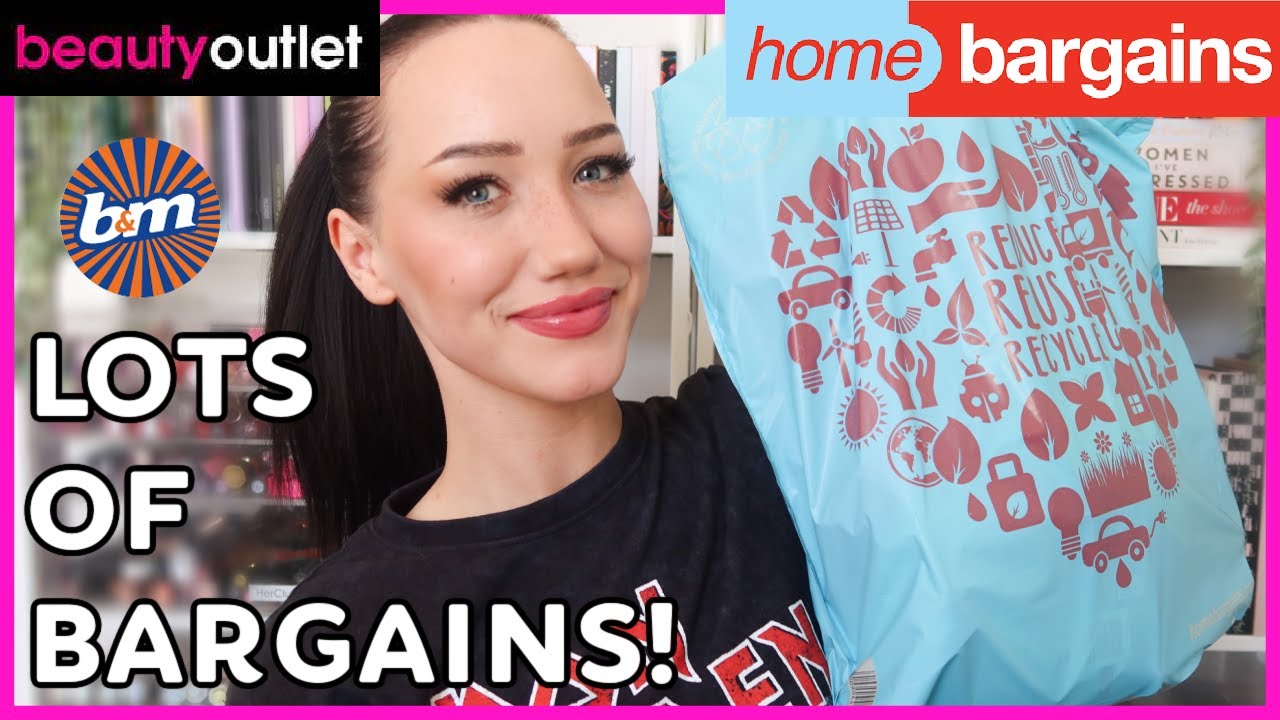 BARGAIN STORE HAUL! BEAUTY OUTLET, B&M HOME BARGAINS | MAKEMEUPMISSA