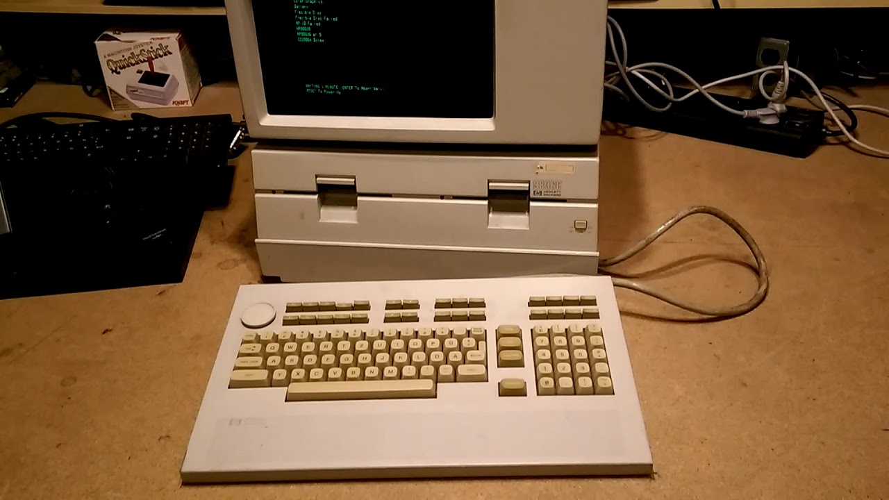 HP 9836 HP 200 Series Unix Workstation - kurz gezeigt - quick demonstration