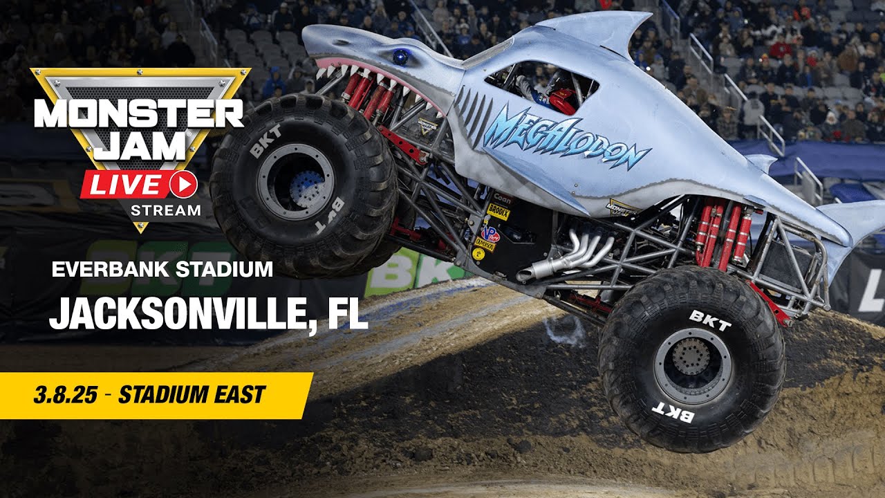 Monster Jam: Jacksonville, FL  (Full Event) | Mar 8, 2025 | Stadium East