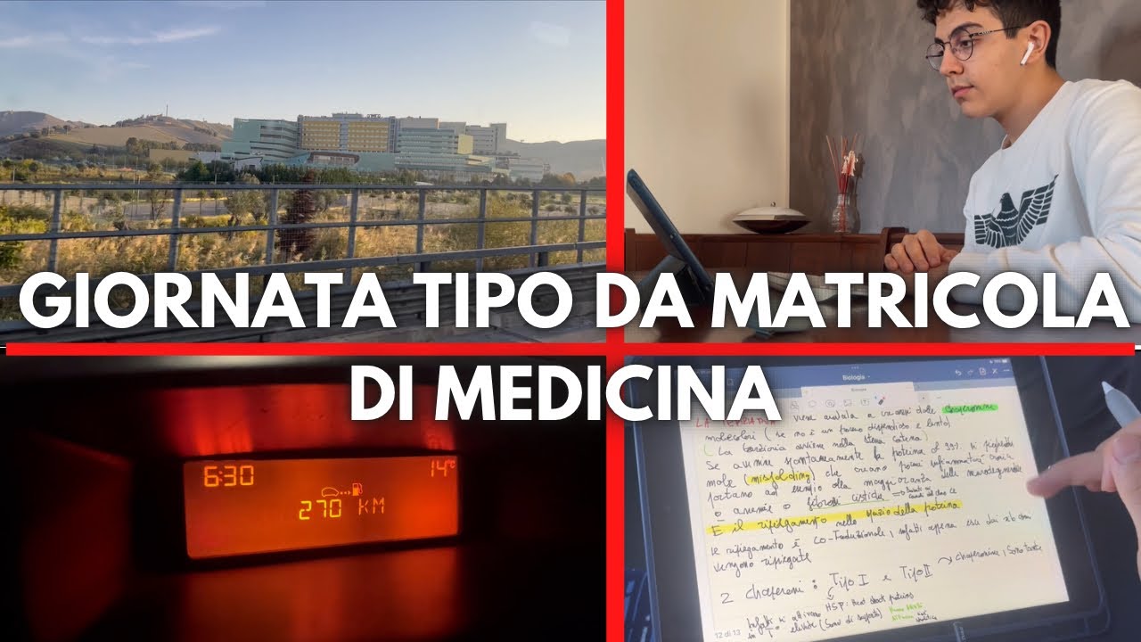 Giornata Tipo da MATRICOLA Pendolare di Medicina