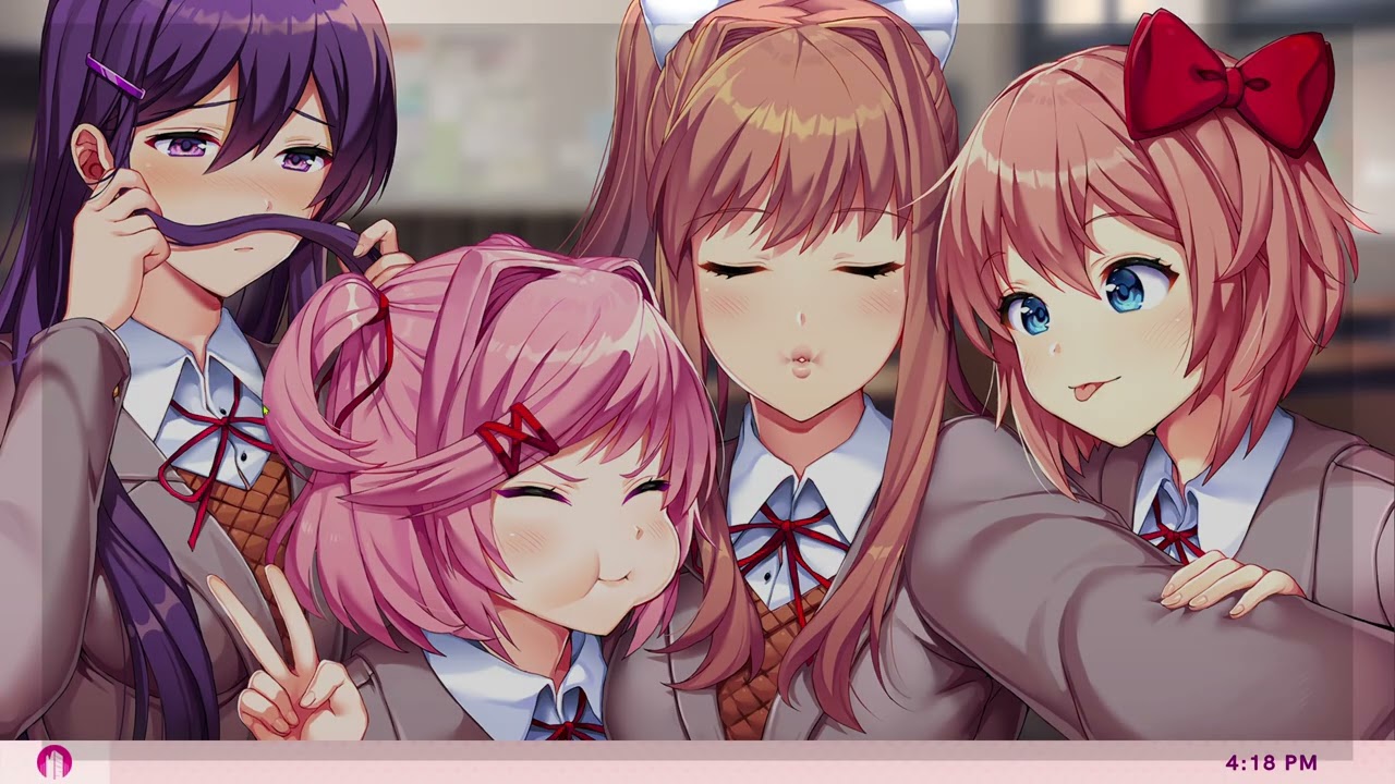 Getting ghost screen in DDLC+