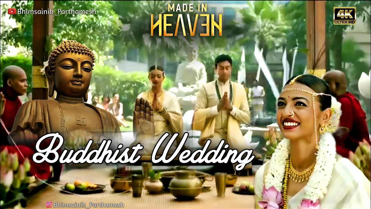 Buddhist wedding😌🙇🏻&zwj;♂️💙made in HEAVEN First time popular media platform has shown Buddhist wedding 💍