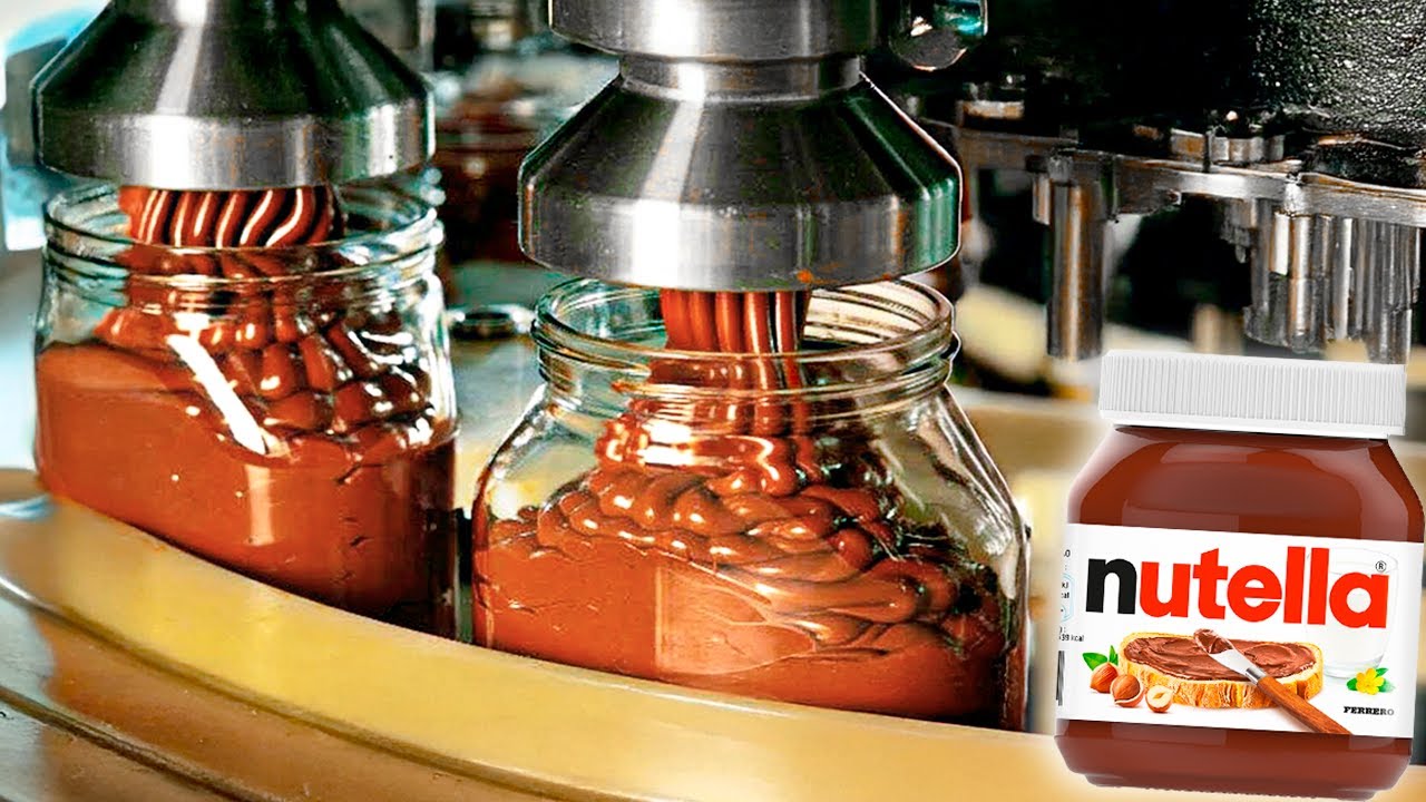 Comment le Nutella est Fabriqué 🍫 Visite de l'usine Nutella