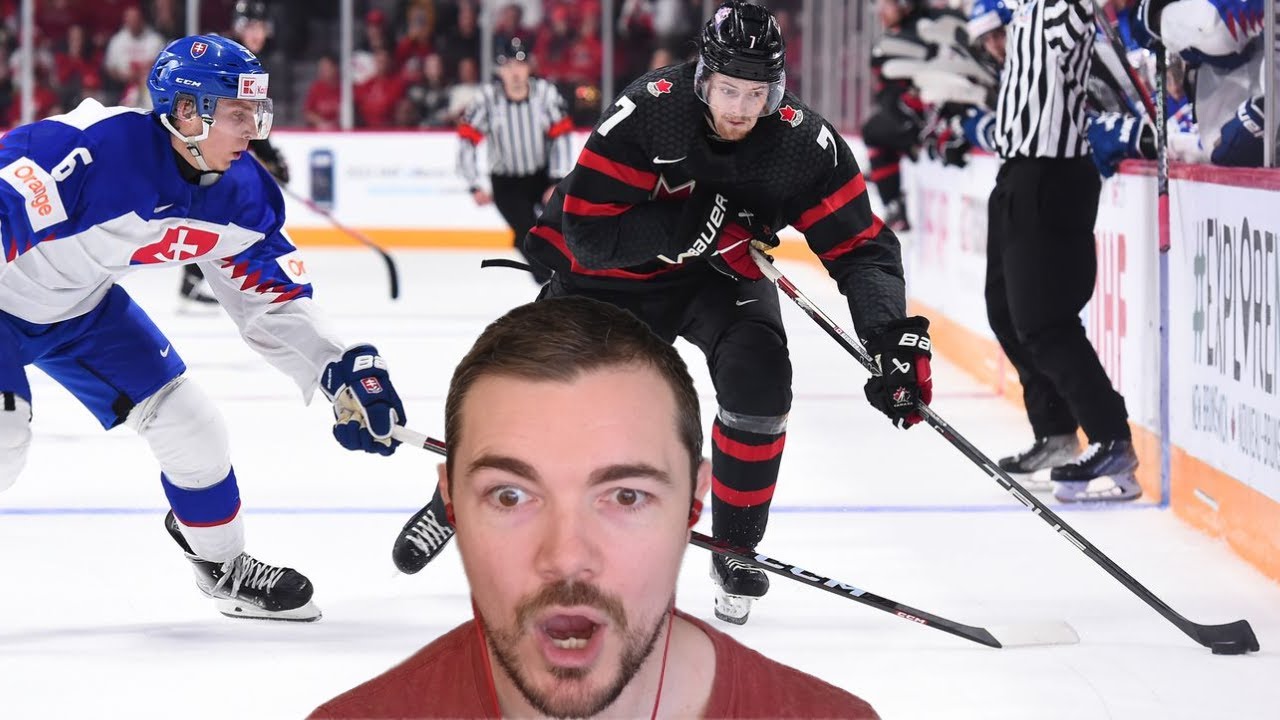 Australian reacts to World Junior hockey - Canada VS Slovakia 2023!