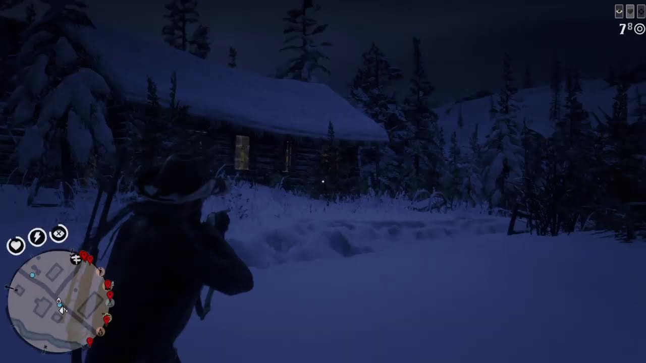 Red dead redemption 2 Legendary Bounty - The Wolf Man - Animals attack me