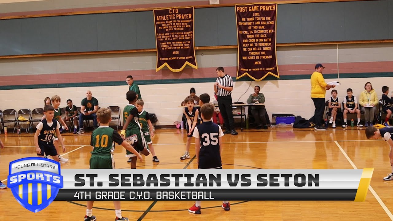 4th Grade St. Sebastian vs Seton 2024-25 season opener