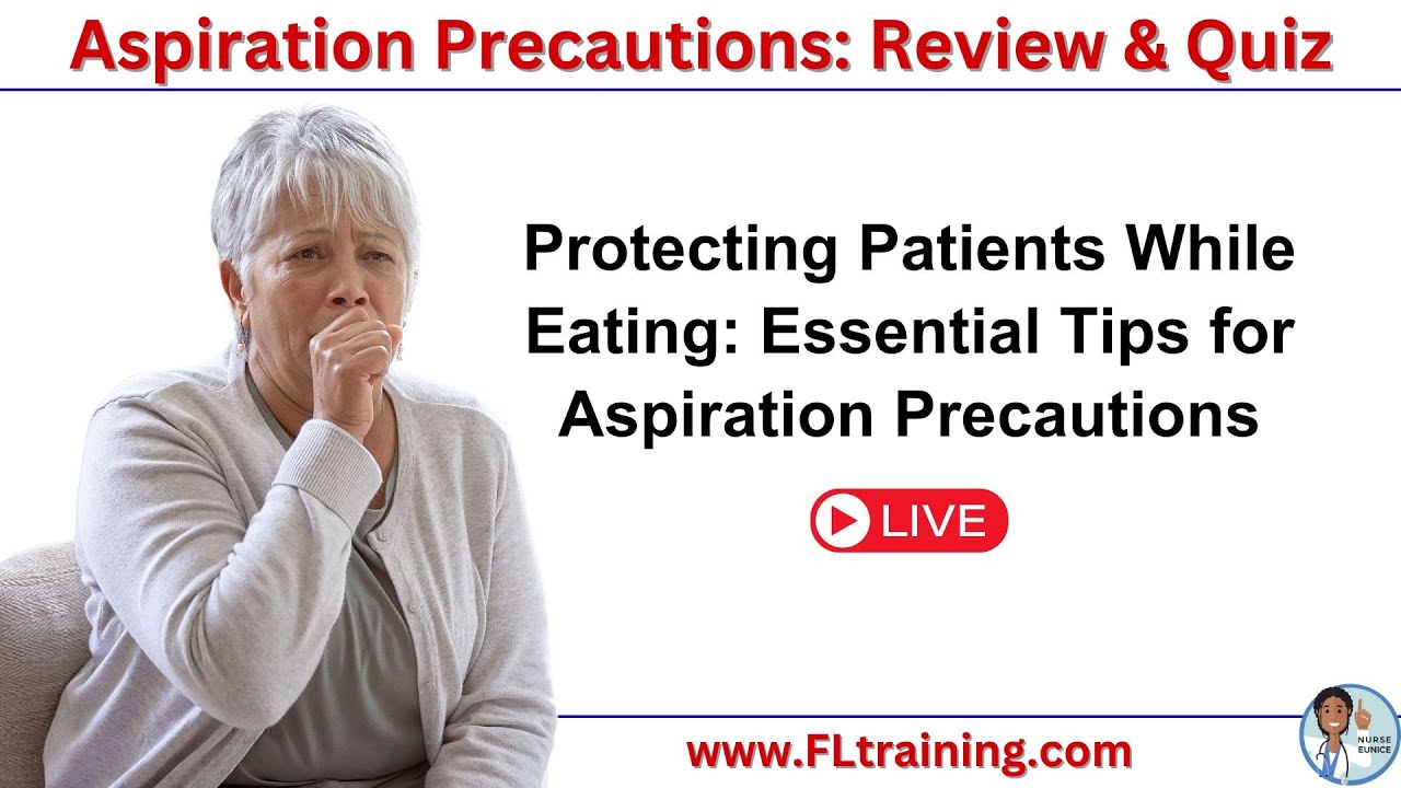 🌟 Understanding Aspiration Precautions - Ready. Set. Review!
