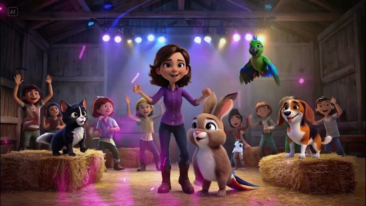 LOS AMIGOS DE LA CASA – MUSICA INFANTIL - Canción para niños sobre nuestros amigos peludos 🐶🐱🎶