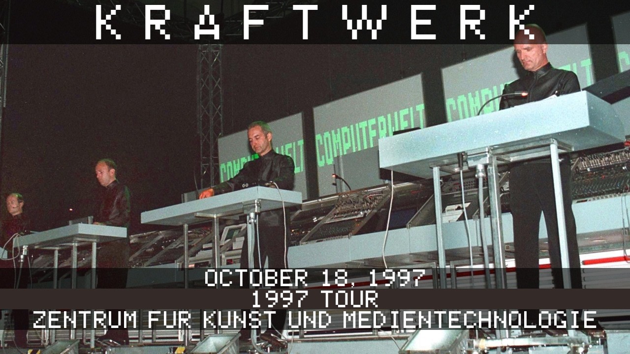 Kraftwerk Live 10/18/1997 Zentrum Für Kunst Und Medientechnologie Karlsruhe