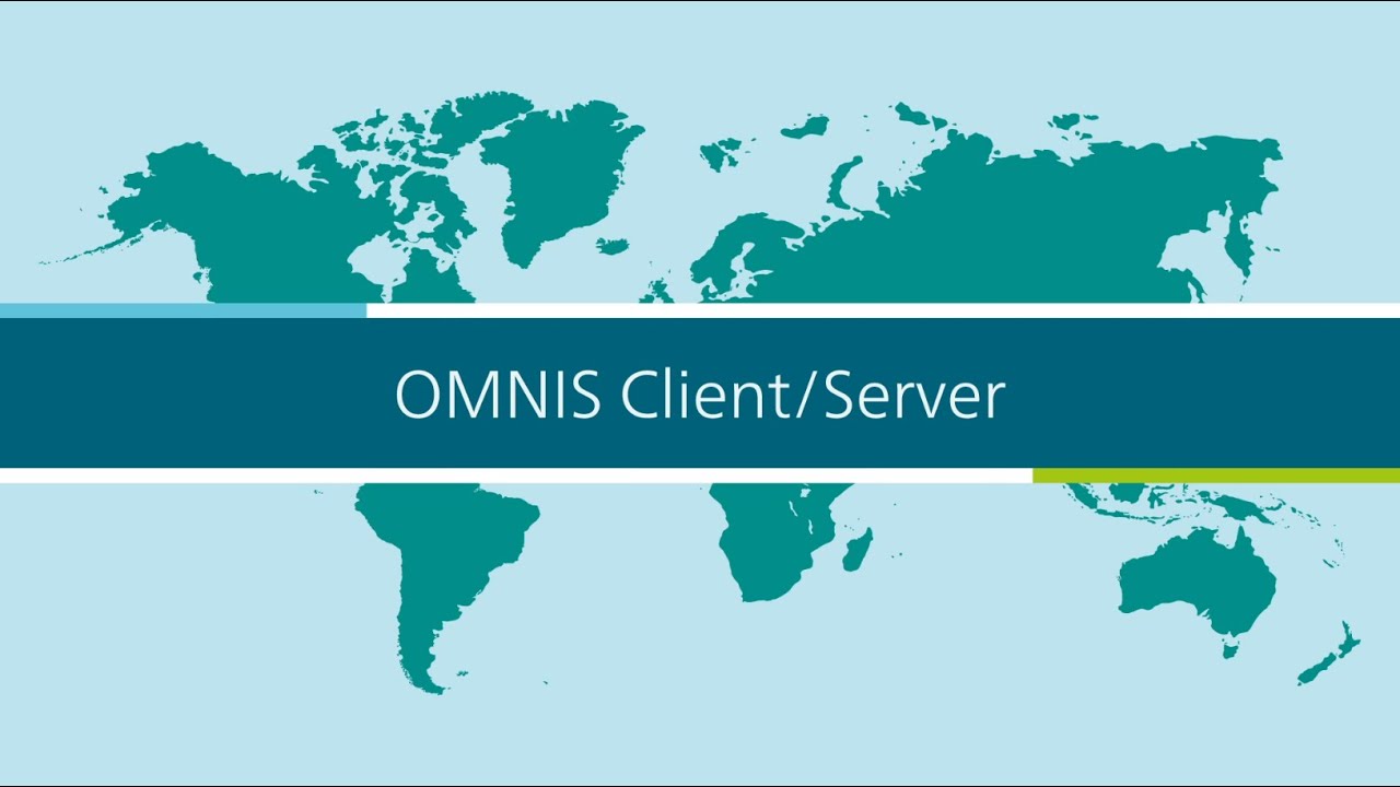 OMNIS Client/Server: Network functionality with central data management