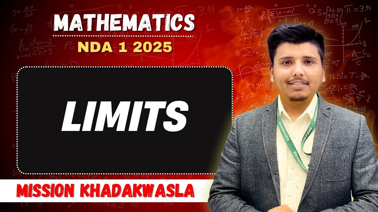 NDA Maths || Limits, Continuity and Differentiability in One Shot For NDA 1 2025 BY PARVEEN SIR