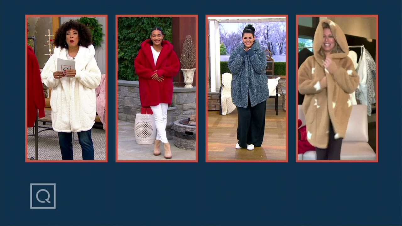 G.I.L.I. The Lounger Oversized Sherpa Hoodie on QVC