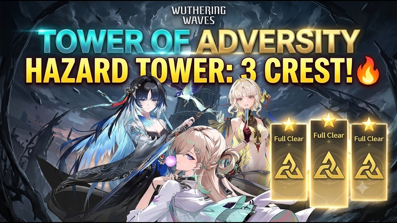 S0R1 Yangyang XL team hazard tower | Wuthering Waves