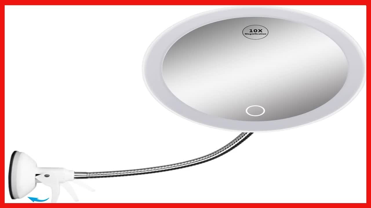Discover the Power of the 10X Magnifying Mirror with Natural LED Lighting