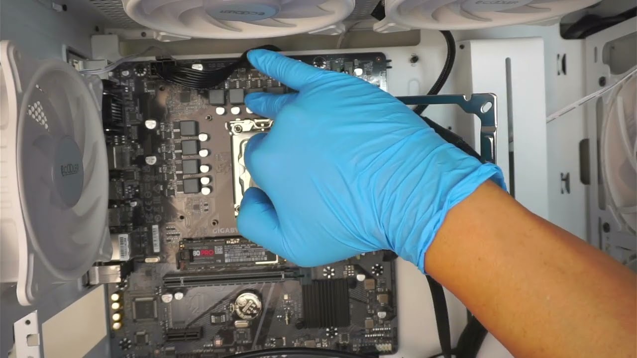 Установка GIGABYTE H610M