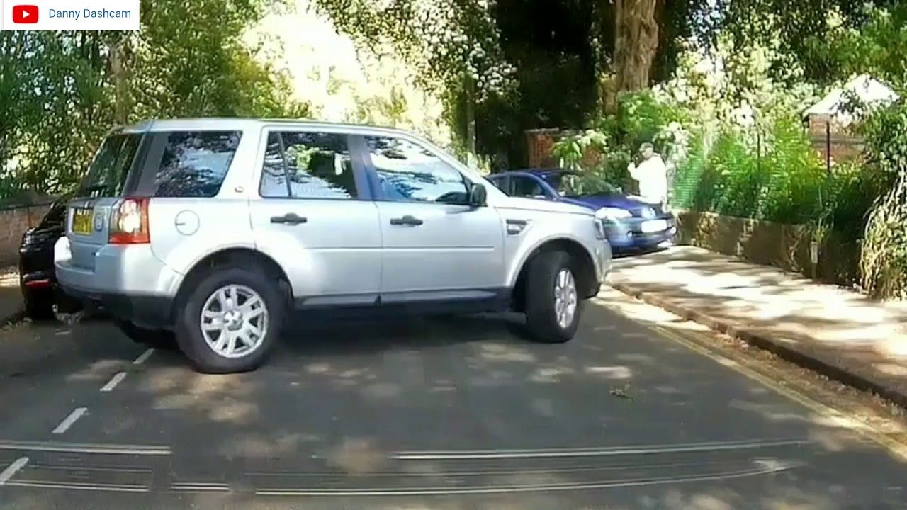Elderly driver hits parked car twice and drives away dannydashcam