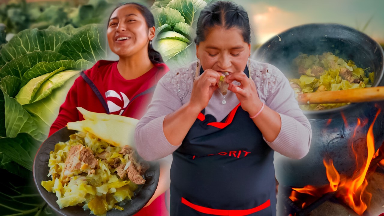 Delicioso Plato de Col con Hueso de Res que Debes Probar AHORA