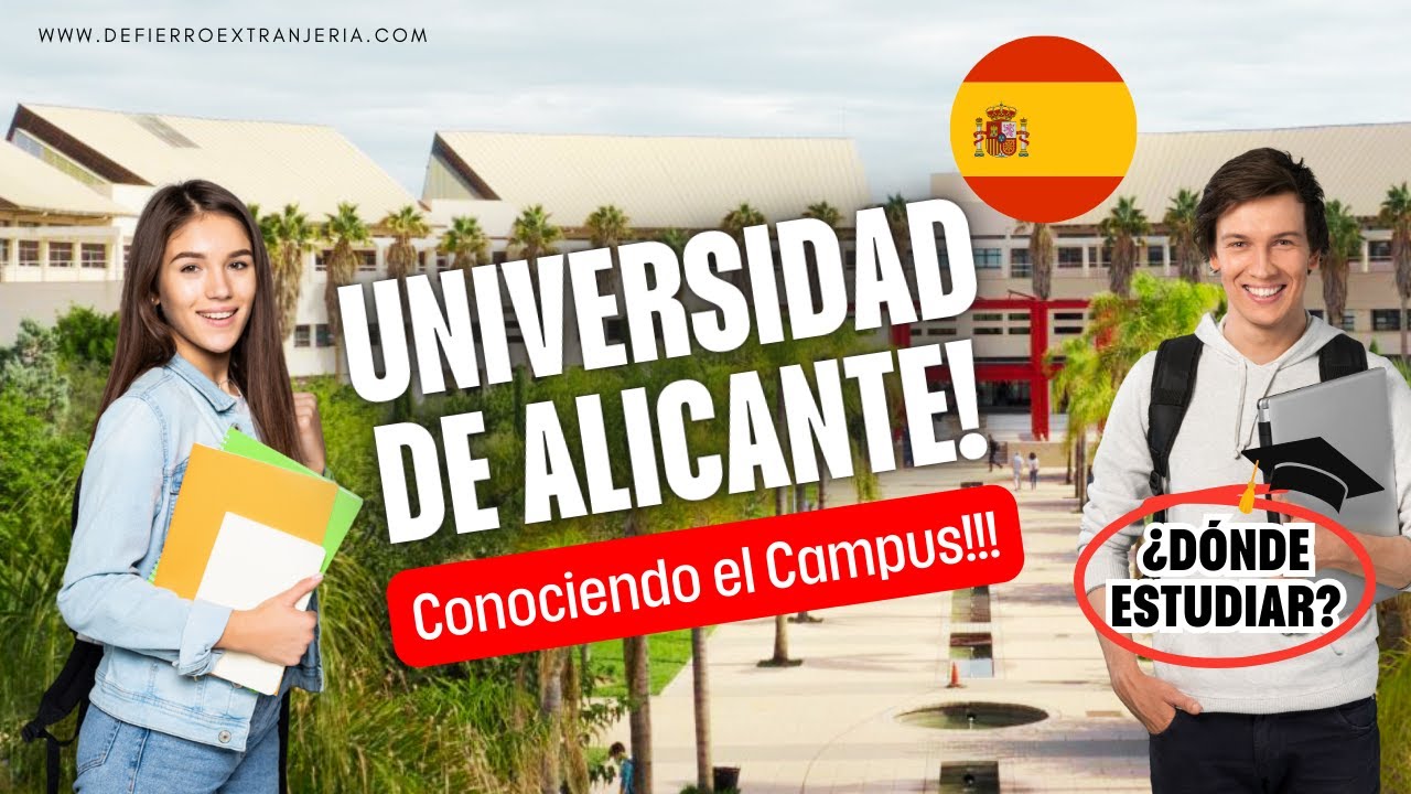 ✅️ Estudia en España  Universidad de Alicante | Te ayudamos