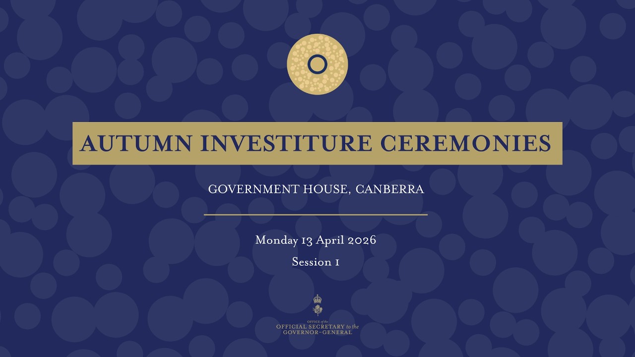 Government House Investiture Ceremony - Monday 13th April 2026, Session 1