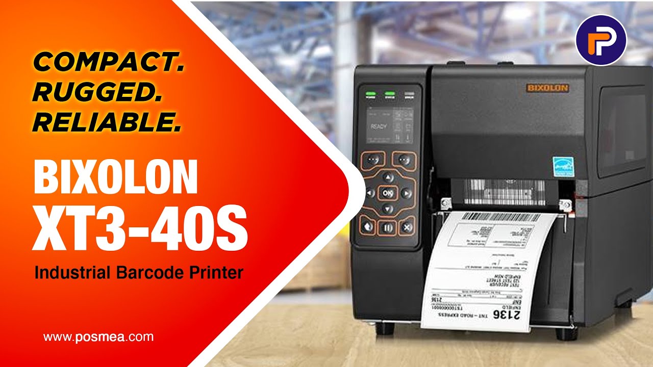 Bixolon XT3-40S Industrial Barcode Printer. High-Speed Label Printing | UAE