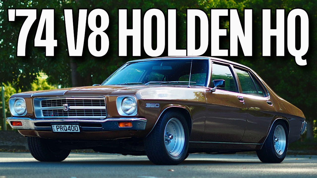 Holden HQ V8 Kingswood 1974 года Грега &mdash; великолепный пример классического автомобиля!