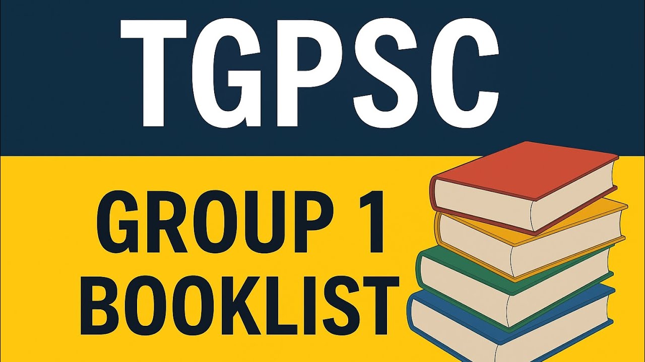  TGPSC Group 1 Booklist  &ndash; Complete Guide for Beginners