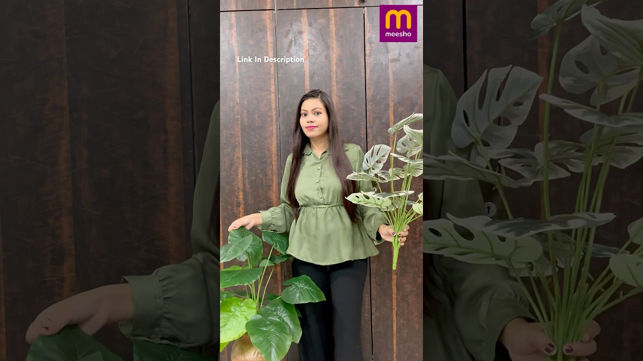 Artificial Plants Look Like live plants | Meesho realistic plants Perfect for every corner #meesho