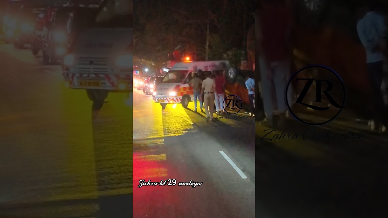 പത്തനംതിട്ട പുത്തൻ പീടികയിൽ കാർ നിയന്ത്രണം വിട്ടു അപകടം😱😱#shortsfeed #viralvideo