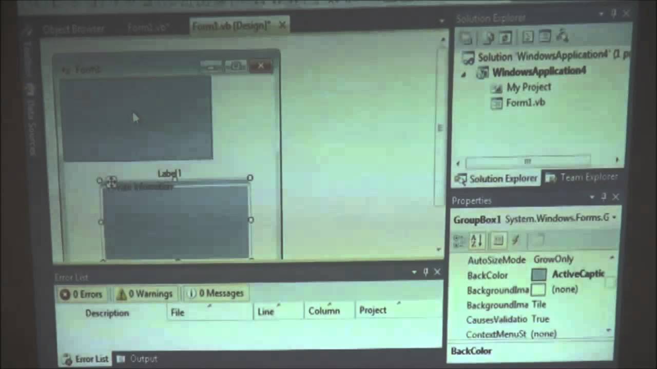 محاضرة: Windows Form/ Deeper Lock: : 3 /12/ 2013