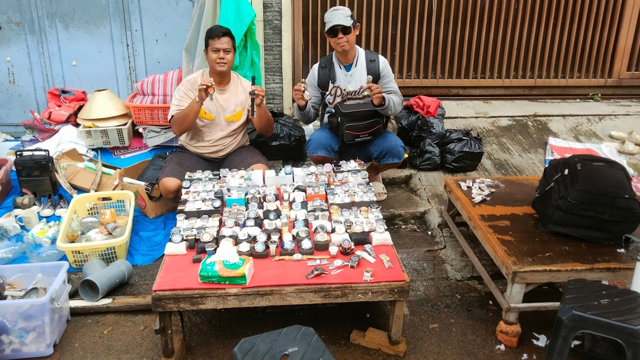 WOW ‼️JAM MEWAH MODEL TERBARU ADA DI PASAR LOAK JATINEGARA || BANG ERWIN