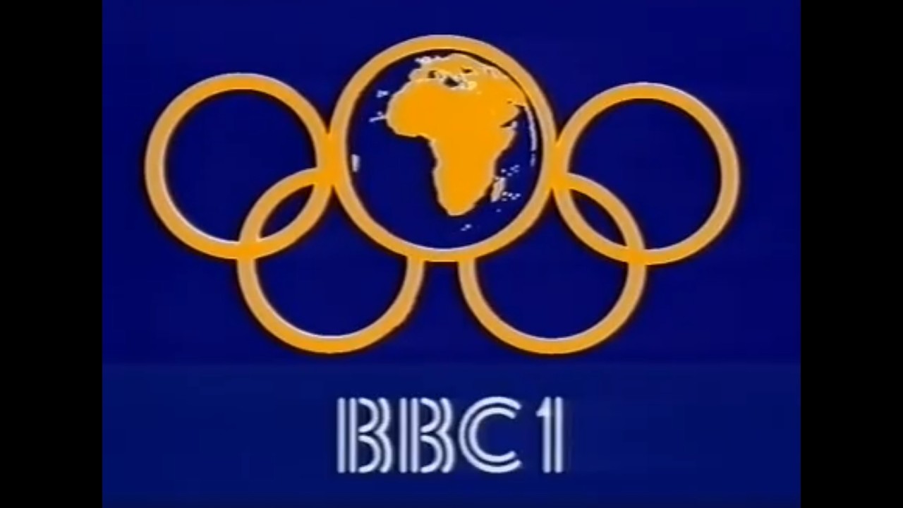 BBC 1 continuities and programming (March 21, 1984); includes Olympic-branded ident