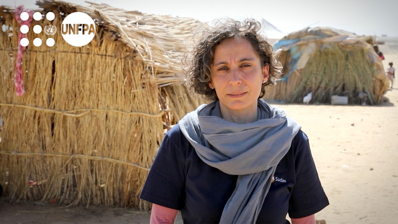 Women and children walk 40 days escaping violence in Sudan